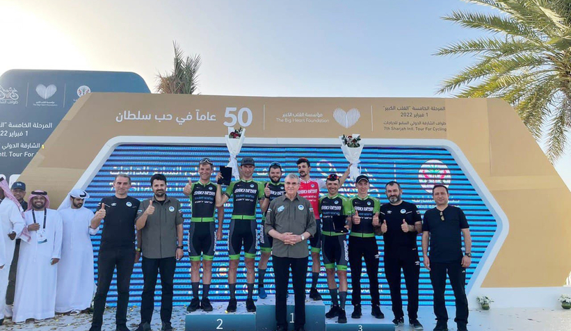 Büyükşehir’in pedalları Dubai’de tarih yazdı