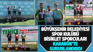 Büyükşehir’in pedalları madalyaya doymuyor