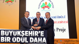 Büyükşehirin projesine ödül
