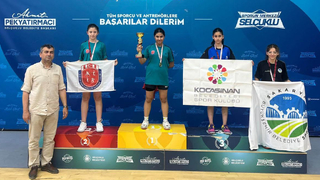 Büyükşehir’in raketi  şampiyonaya damga vurdu