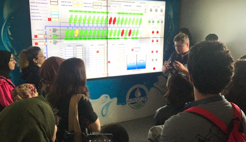 Büyükşehir’in su yönetim sistemine hayran kaldılar