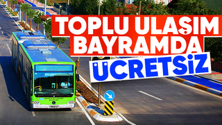 Büyükşehir’in toplu taşıması bayram boyunca ücretsiz