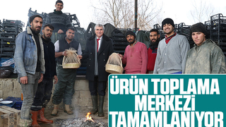 Büyükşehirin Ürün Toplama Merkezi tamamlanıyor