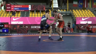 Büyükşehirli güreşçi Avrupa Gençler Şampiyonası’nda finale çıktı