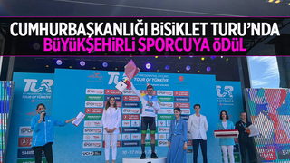 Büyükşehirli sporcuya ödül