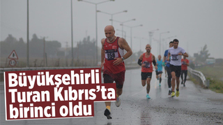 Büyükşehirli Turan Kıbrıs’ta birinci oldu