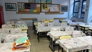 Buzlanma engeli: Şehirde sınıflar neredeyse boş kaldı