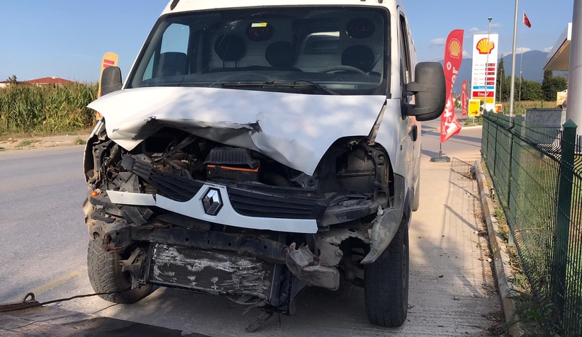 Cadde'de kaza 1 yaralı