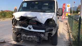 Cadde'de kaza 1 yaralı