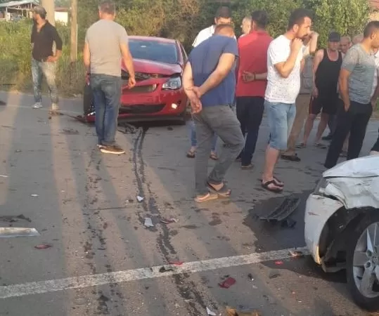 Cadde savaş alanına döndü; 5 yaralı