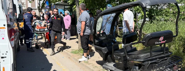 Caddede feci kaza; çok sayıda yaralı var