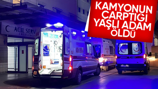 Caddede feci kaza, yaşlı adam öldü