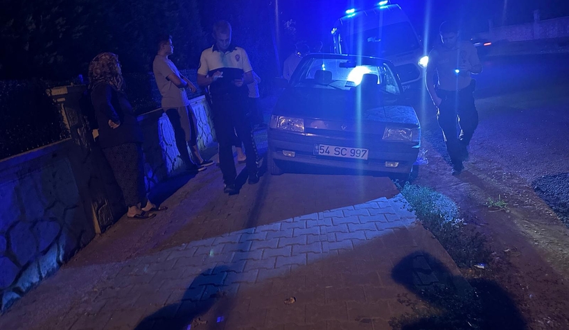 Caddede korku dolu anlar