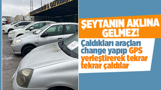 Çaldıkları araçları satıp GPS yerleştirerek tekrar tekrar çaldılar