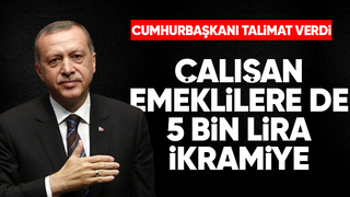 Çalışan emekliye ikramiye geliyor