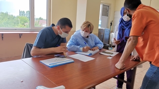 Çalışanlara fabrikada aşı hizmeti başladı