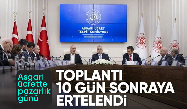 Çalışma Bakanı Işıkhan duyurdu! İlk asgari ücret toplantısı 11 Aralık'ta