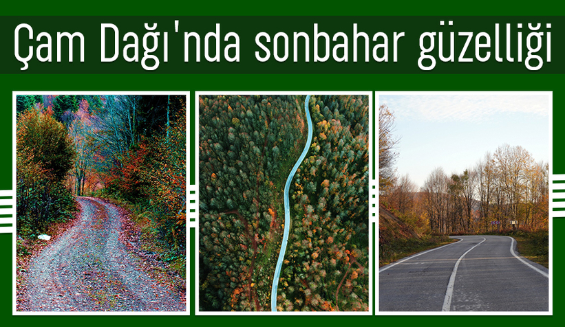 Çam Dağı'ndan kartpostallık fotoğraflar