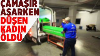 Çamaşır asarken düşüp öldü