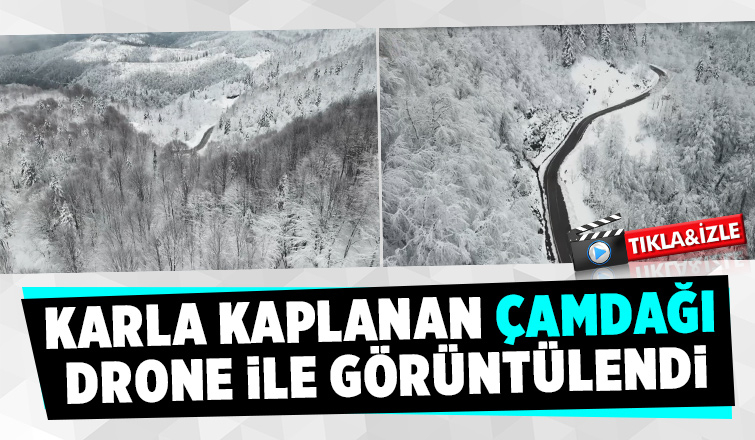 Çamdağı'ndan eşsiz görüntüler