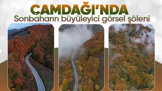 Çamdağı Sonbahar'da ayrı bir güzel