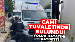 Cami tuvaletinde kalp krizi geçirip öldü