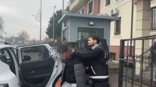 Cami ve tır hırsızı kameraya yakalandı