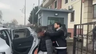 Cami ve tır hırsızı kameraya yakalandı