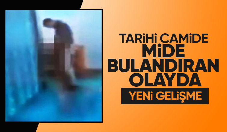Camide uygunsuz hareketlerde bulunmuştu yakalandı