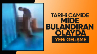 Camide uygunsuz hareketlerde bulunmuştu yakalandı