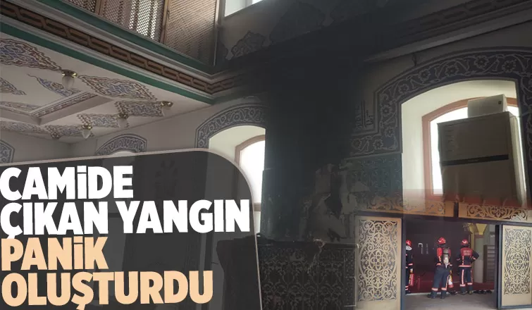 Camide yangın