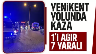 Camili'de feci kaza: 7 yaralı