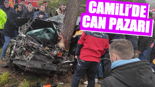Camili'de feci kaza