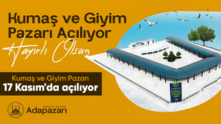 Camili'de Kumaş ve Giyim Pazarı açılıyor