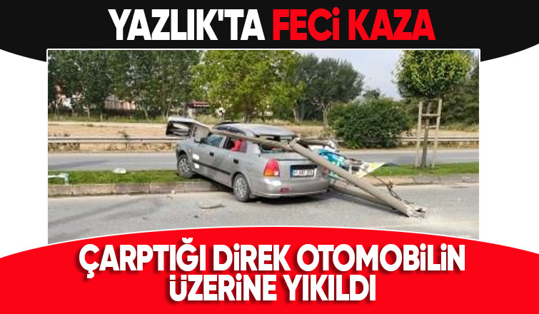 Camili-Karaman yolunda kaza