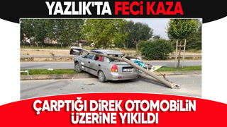 Camili-Karaman yolunda kaza