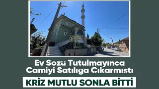 Camiyi satılığa çıkarmıştı, o sorun bakın nasıl çözüldü