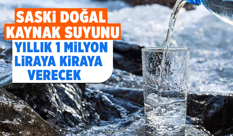 Çamlıca'daki doğal kaynak suyu kiraya veriliyor