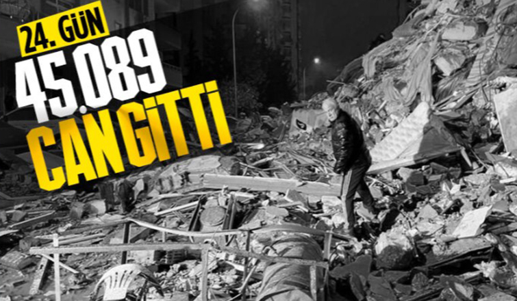Can kaybı 45 bini aştı