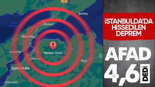 Çanakkale'de deprem! İstanbul'da da hissedildi