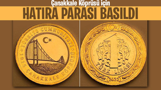 Çanakkale Köprüsü için hatıra parası basıldı