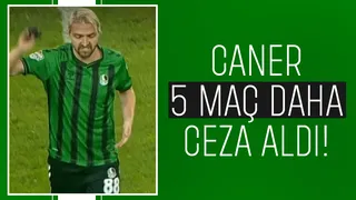 Caner Erkin'e 5 maç ceza