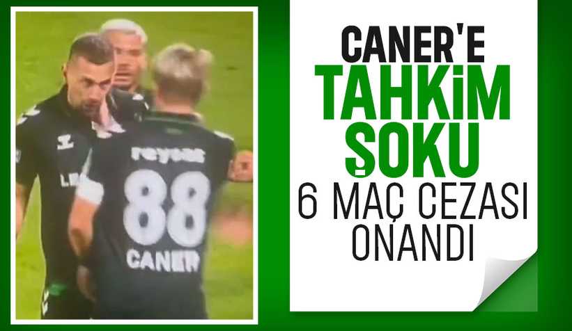 Caner Erkin'in 6 maç cezası onandı