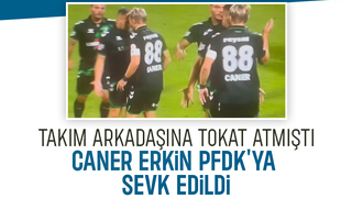 Caner Erkin PFDK'ya sevk edildi