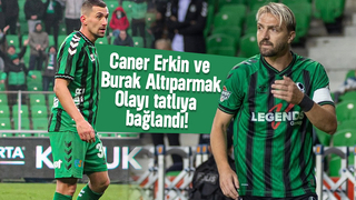 Caner ve Burak taraftar önünde barıştı