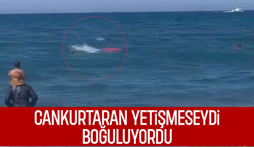 Cankurtaran hızır gibi yetişti; Ölümün kıyısından aldı