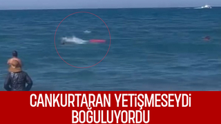 Cankurtaran hızır gibi yetişti; Ölümün kıyısından aldı