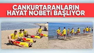 Cankurtaranlar sahillerde göreve başlıyor