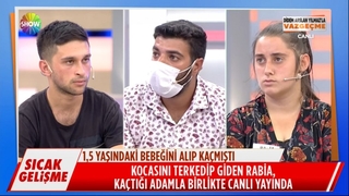 Canlı yayında eşiyle yüzleşti