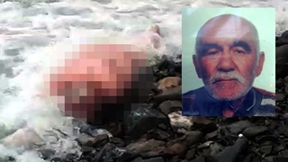 Cansız bedeni kayalıklara vurdu